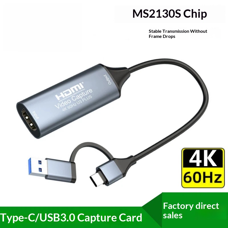 Hdmi Cable - USB3.0 ビデオキャプチャカード 4K 60Hz タイプ C