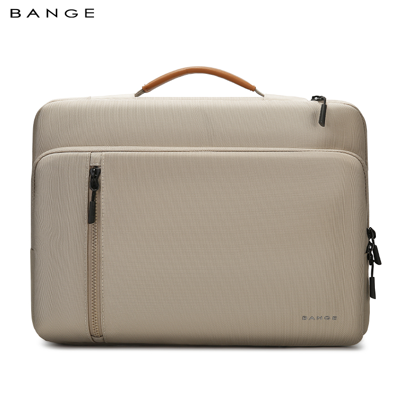 Laptop Sleeve - BANGE スリムラップトップスリーブバッグ 14-15.6 インチノートブックポーチ男性用耐衝撃コンピュータブリーフケースビジネス旅行ラップトップケース