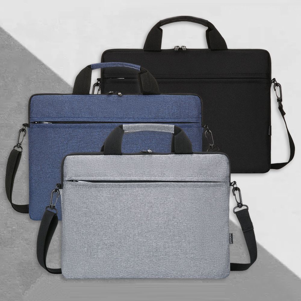 Laptop Sleeve - ファッション超薄型耐衝撃保護ポーチラップトップスリーブケースノートブックカバーショルダーバッグラップトップハンドバッグ HP デルレノボ用