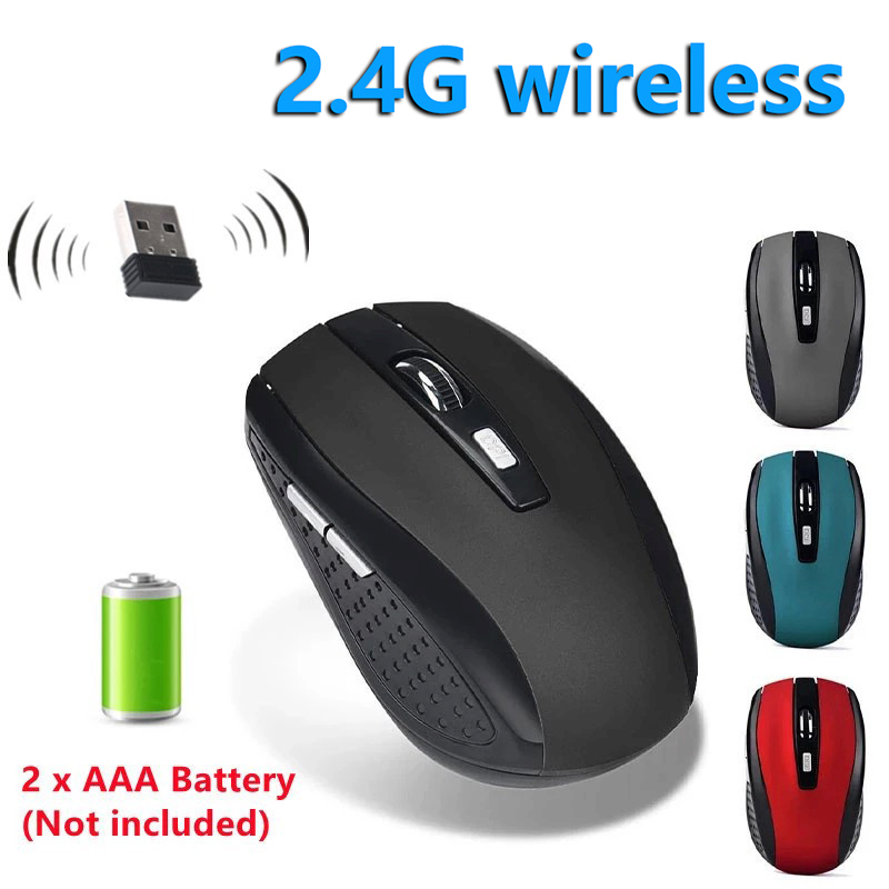 Laptop Mouse - 2.4 グラムワイヤレスマウスポータブル人間工学マウスモバイル光学オフィスマウス調整可能な 1600DPI レベルノートブックラップトップ MacBook