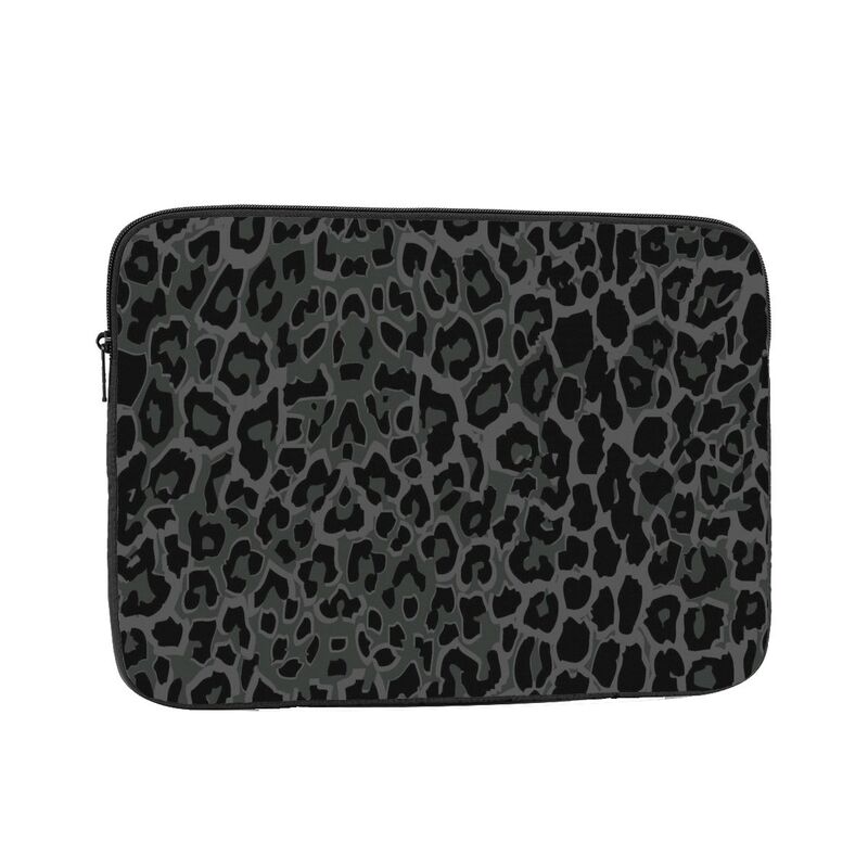 Laptop Sleeve - ブラックレパード ノートパソコンスリーブバッグ ビジネスブリーフケース 保護ケース 耐衝撃 防水
