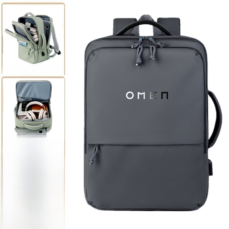 Laptop Bag - Omen 5.6/6. インチゲーミングラップトップバッグ耐衝撃防水オックスフォード布ダブルショルダーバッグ最大 6 インチラップトップケース