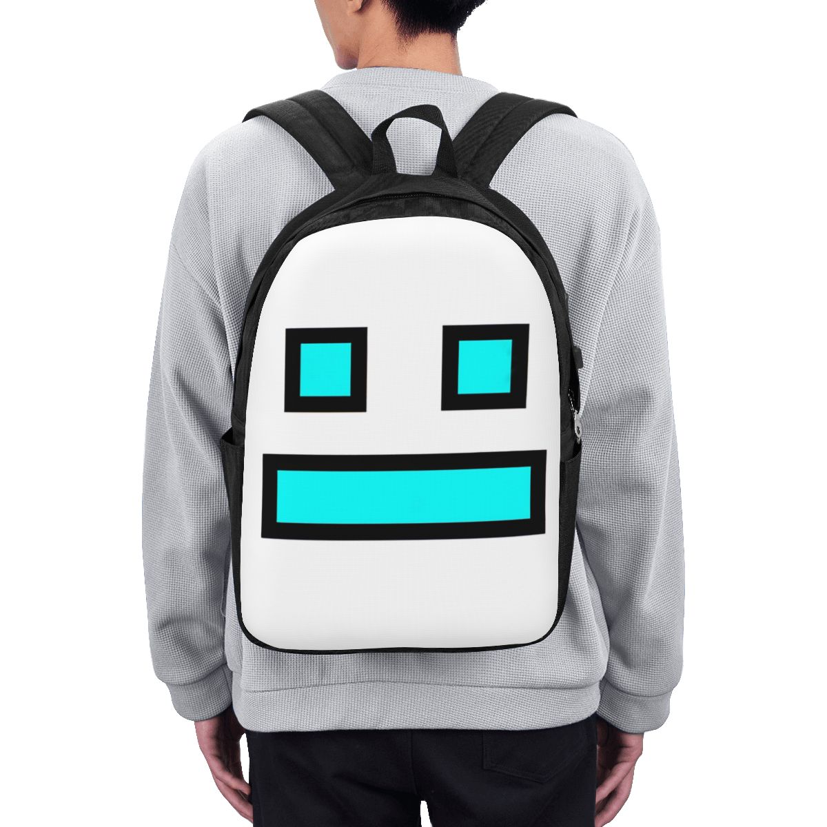 ビデオゲーム ジオメトリーダッシュ バックパック トラベルノ - Laptop Bag のレビューと価格
