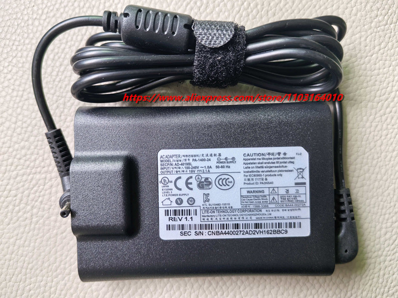 新オリジナル 19V 2.1A PA-1400-24 AC  - Laptop Charger のレビューと価格