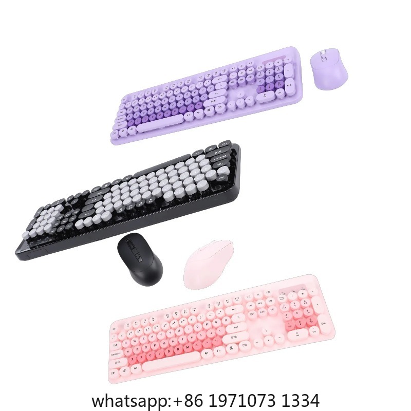ワイヤレスキーボード ワイヤレスキュートキーボードとマウス  - Laptop Mouse のレビューと価格