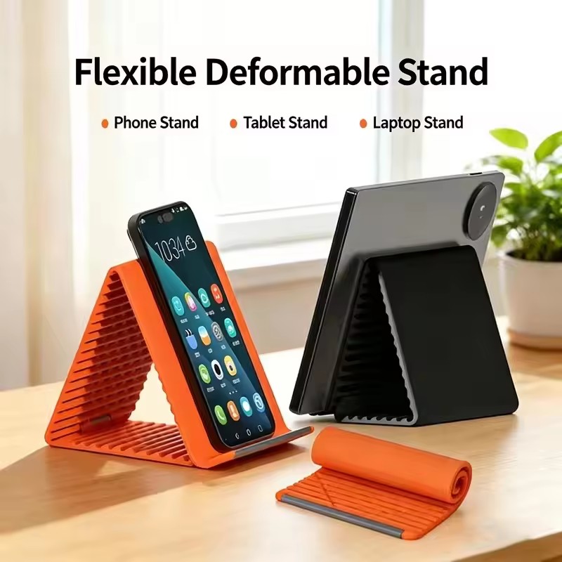 怠惰な人でも使える、持ち運び可能なスマートフォンスタンド。シ - Laptop Stand のレビューと価格