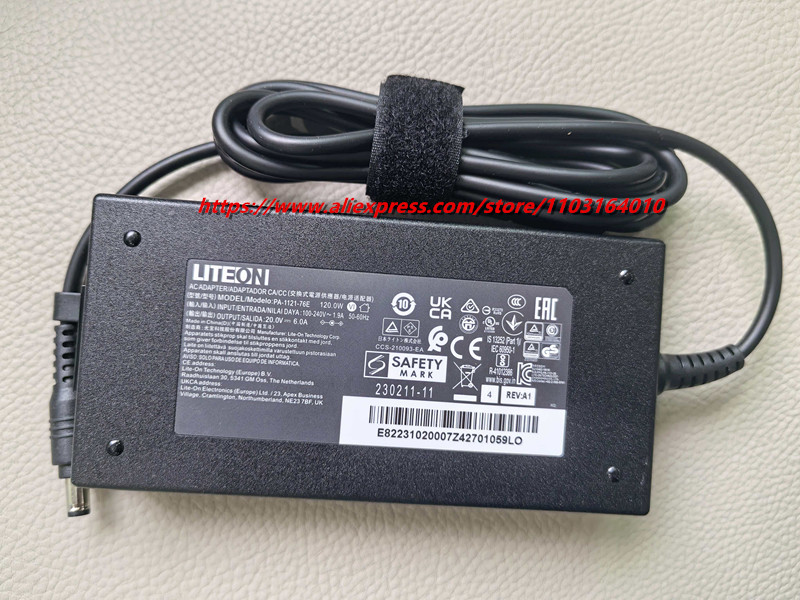 オリジナル 20V 6A PA-1121-76E AC アダ - Laptop Charger のレビューと価格