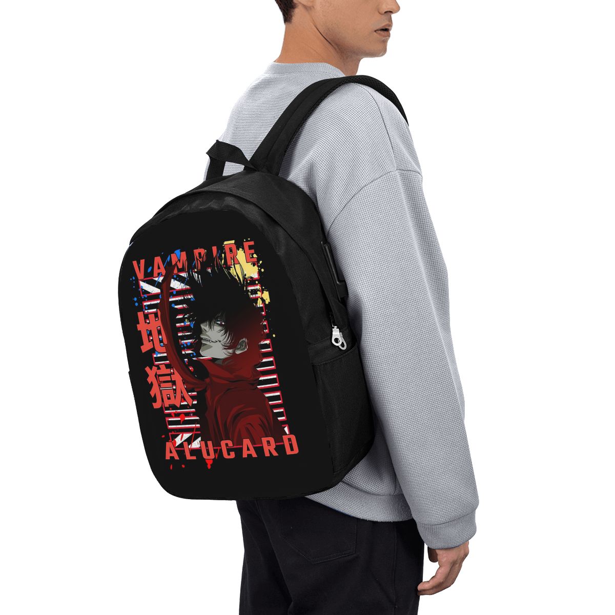 アルカード・ヘルシング漫画バックパック旅行ノートブックバッグ - Laptop Bag のレビューと価格