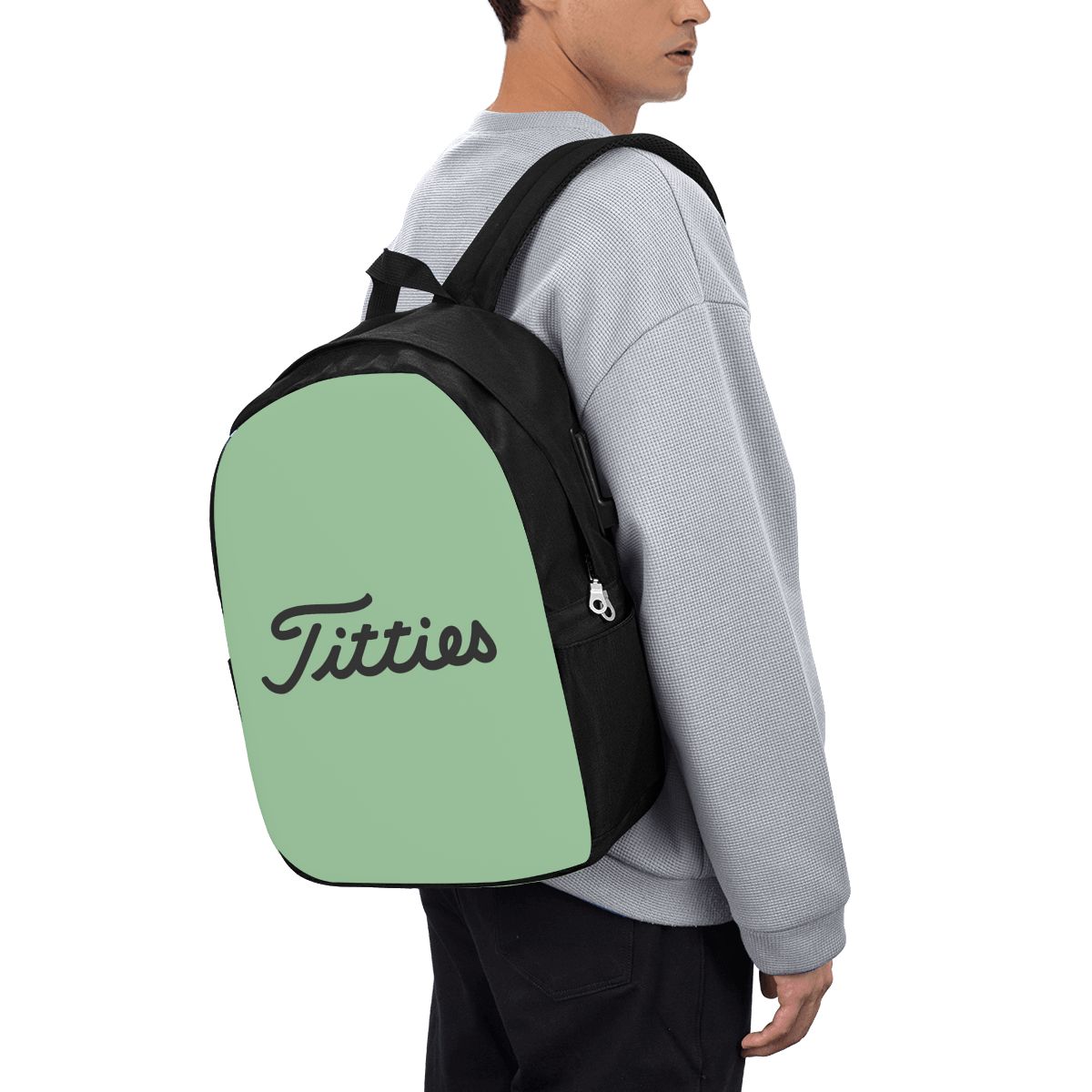 Titties ゴルフボールバックパック旅行ノートブックバッ - Laptop Bag のレビューと価格