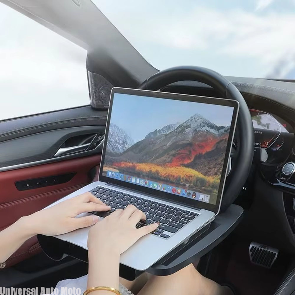 2in1多機能カー用ステアリングホイールデスク。タブレットや - Laptop Stand のレビューと価格