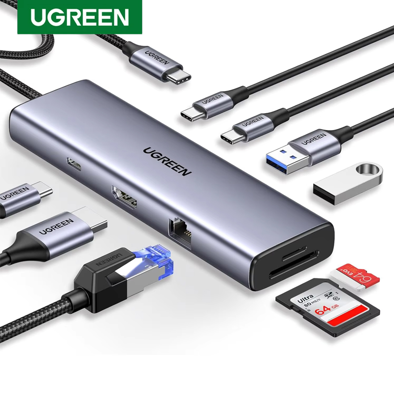 UGREEN Revodok 9 in 1 USB C ハブ - Usb Hub のレビューと価格