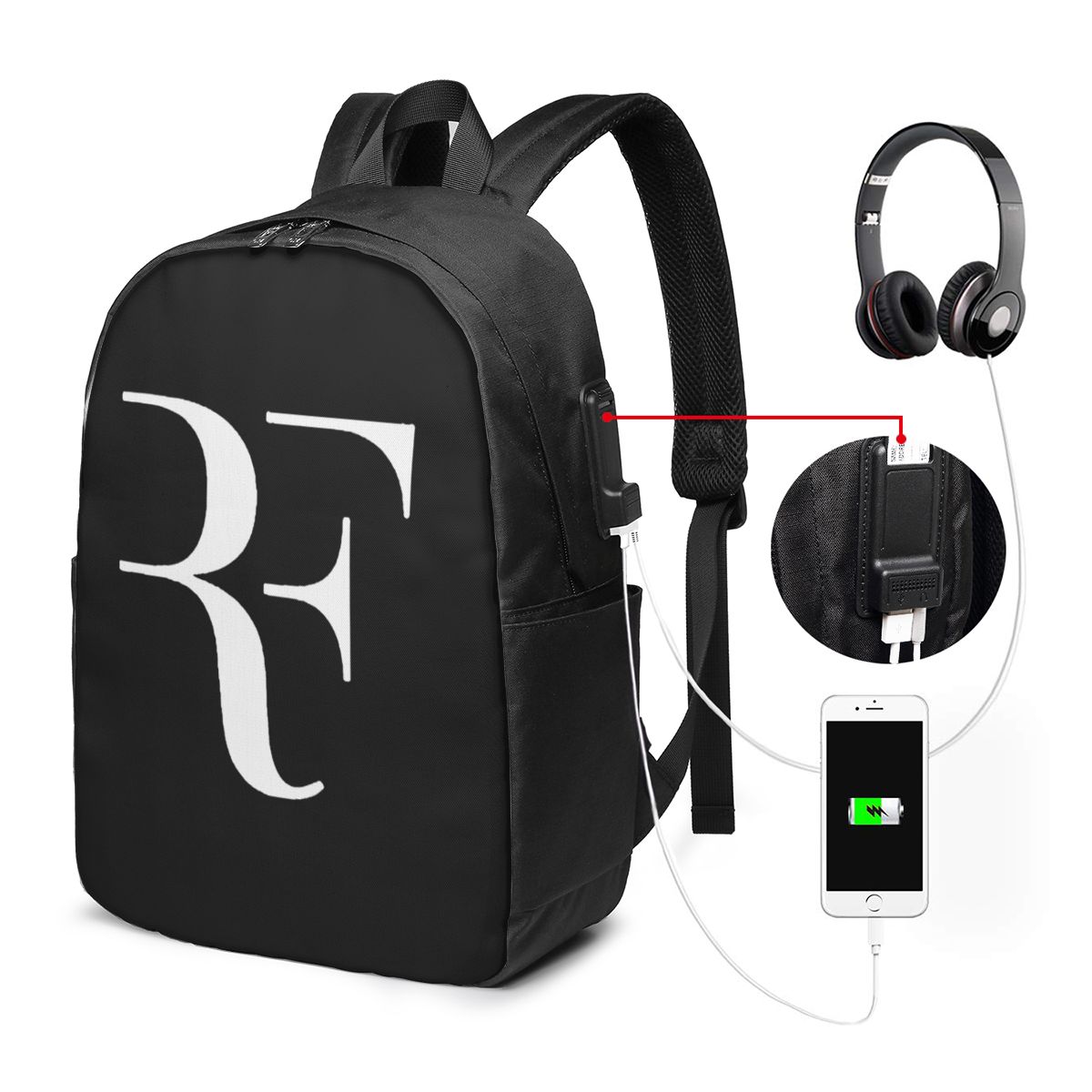 ロジャー・フェデラー バックパック トラベルノートブックバッ - Laptop Bag のレビューと価格