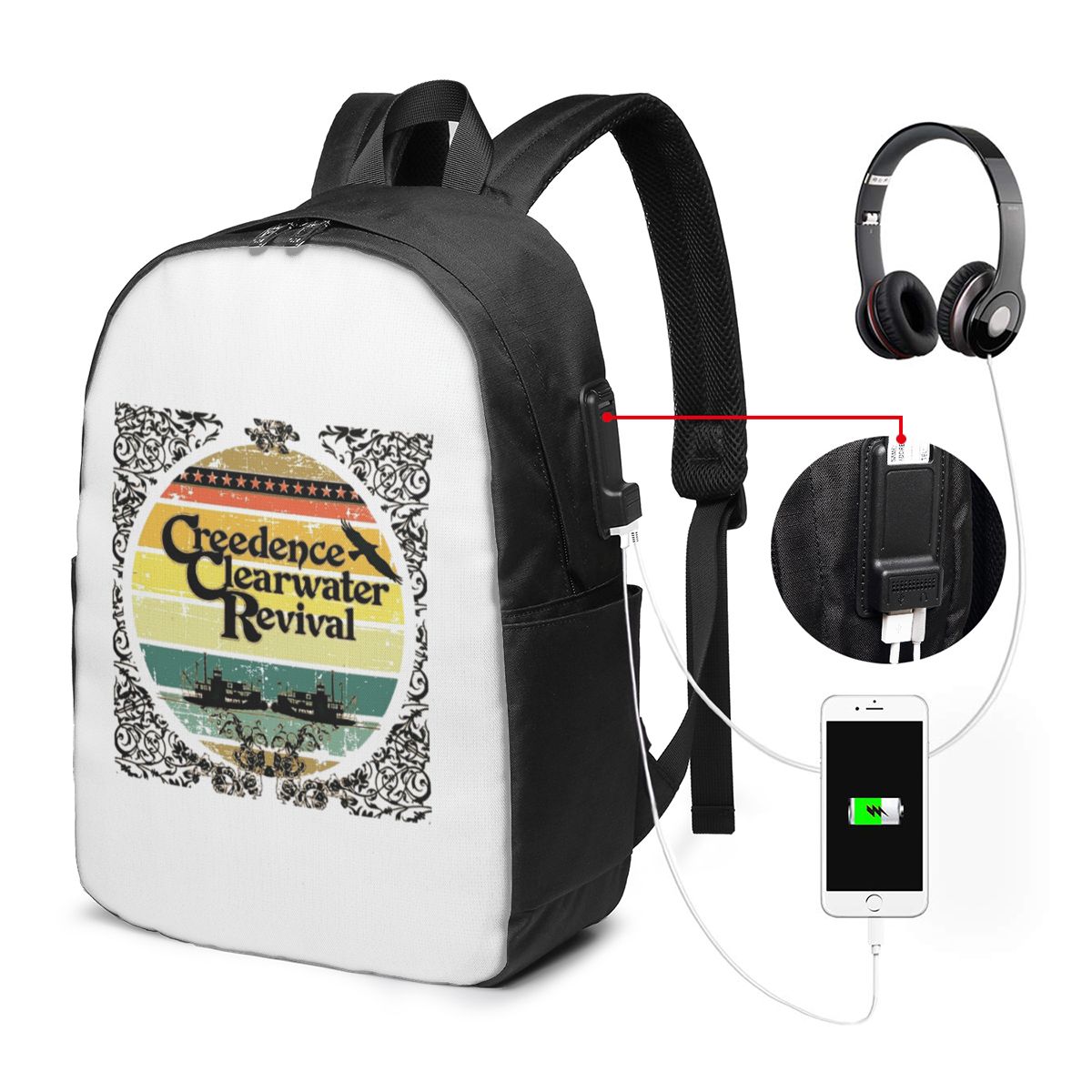クリーデンス クリアウォーター リバイバル リバーボート バ - Laptop Bag のレビューと価格