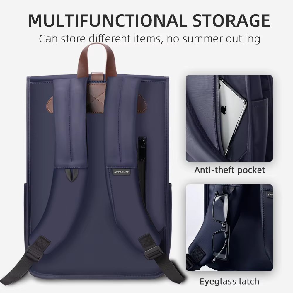 HK製、高品質ビジネスバックパック。英国風デザイン、防水オッ - Laptop Bag のレビューと価格