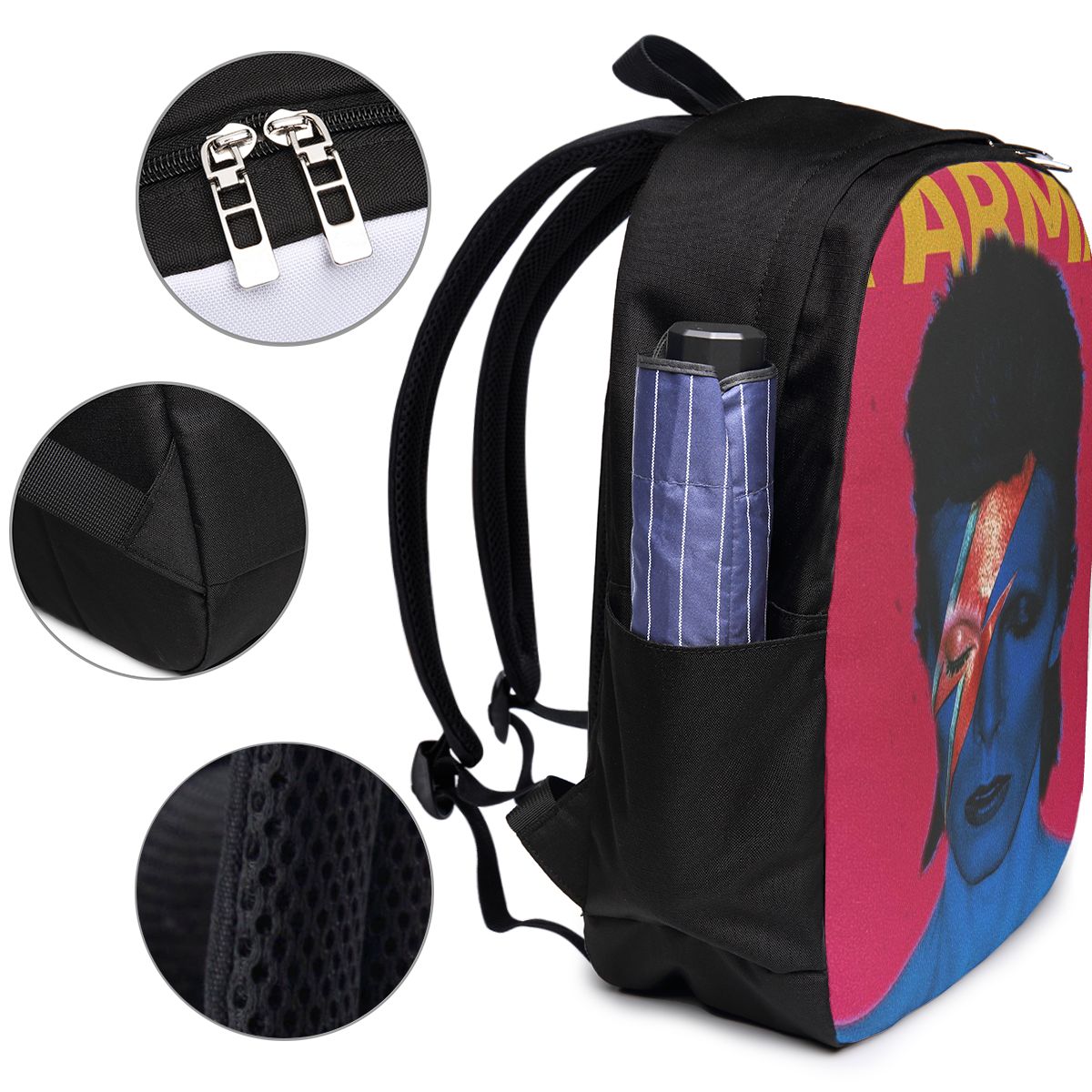 デイヴィッドズ ボウイド バックパック トラベル ノートブッ - Laptop Bag のレビューと価格