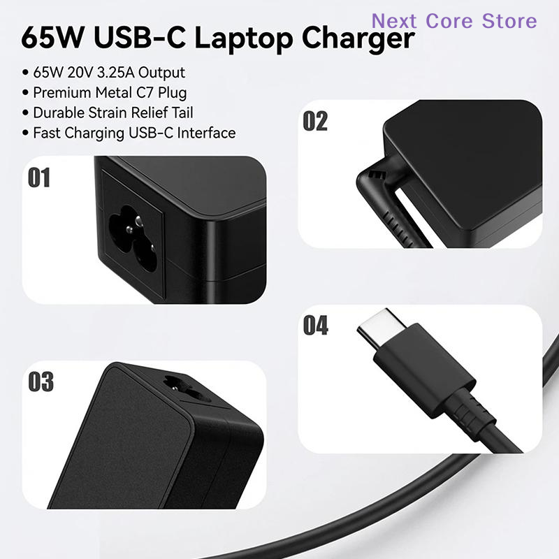 [NC]1個入り 20v3.25a 65w Type-c 電 - Laptop Charger のレビューと価格